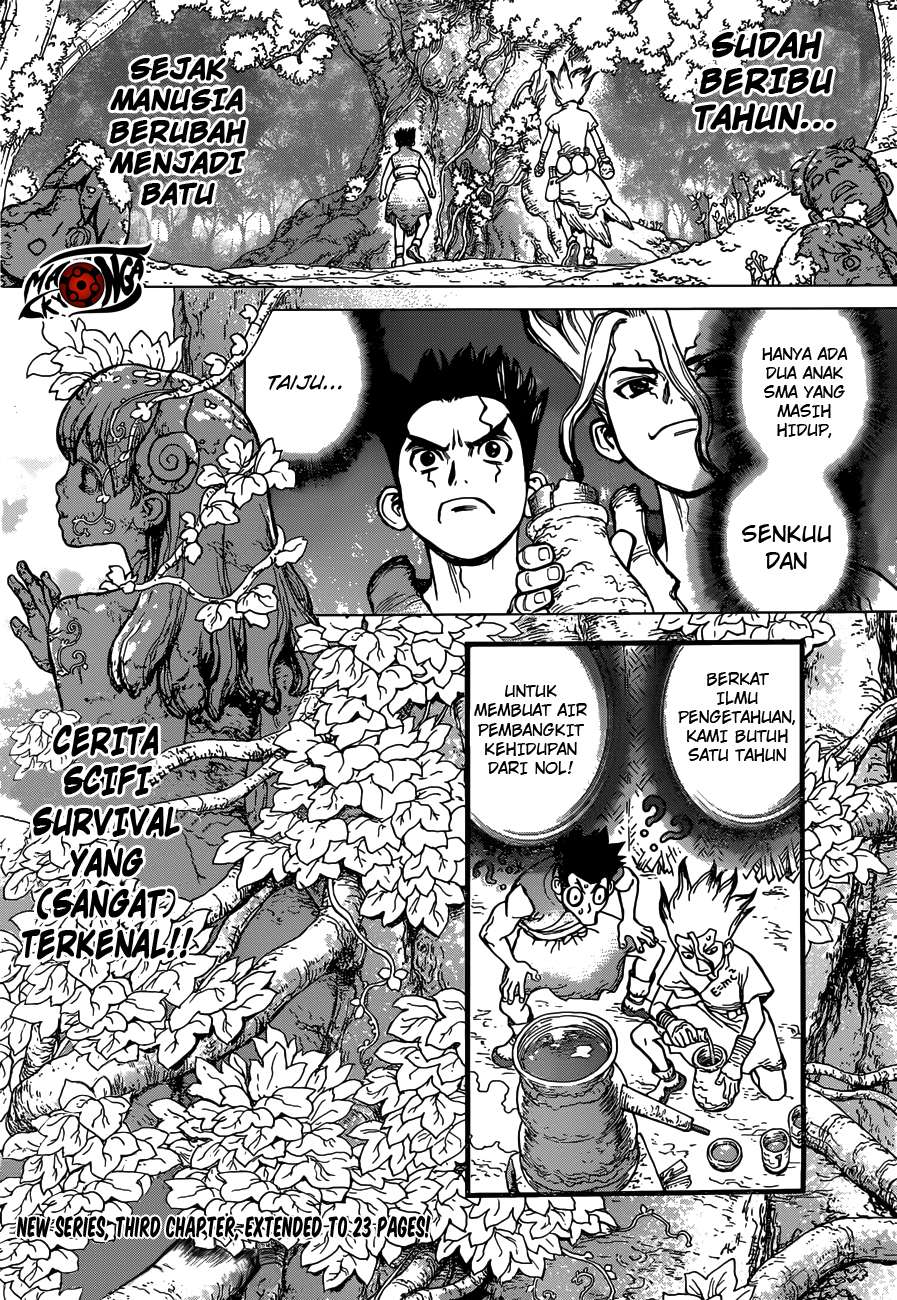 Dr. Stone Chapter 3 - halaman 2