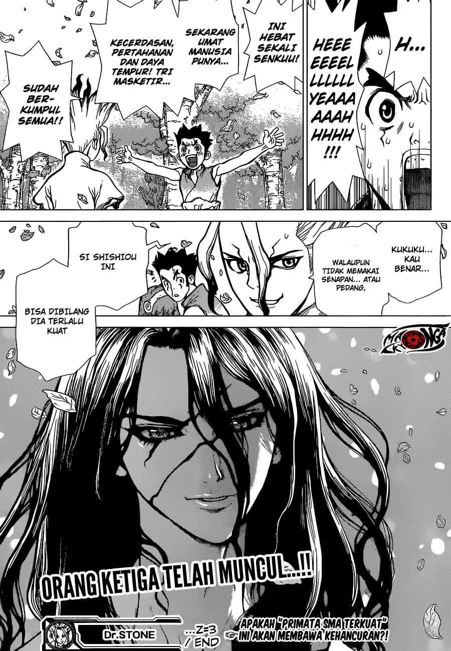 Dr. Stone Chapter 3 - halaman 20