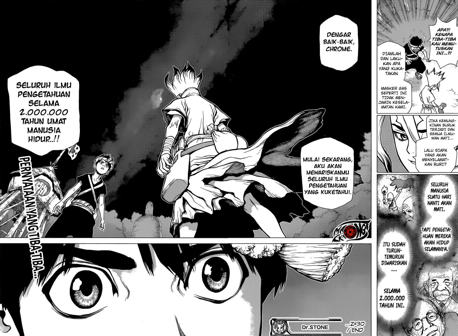 Dr. Stone Chapter 30 - halaman 19