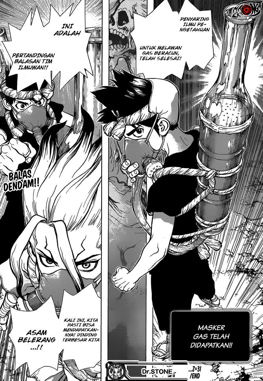 Dr. Stone Chapter 31 - halaman 19
