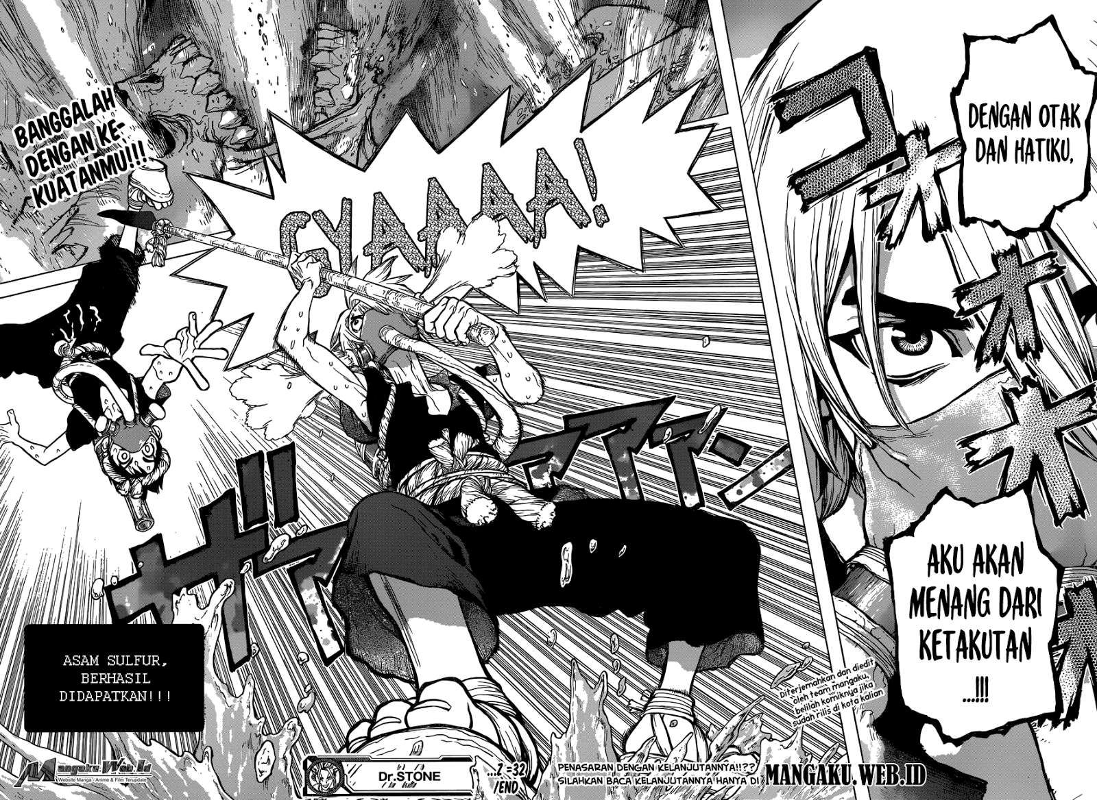 Dr. Stone Chapter 32 - halaman 17