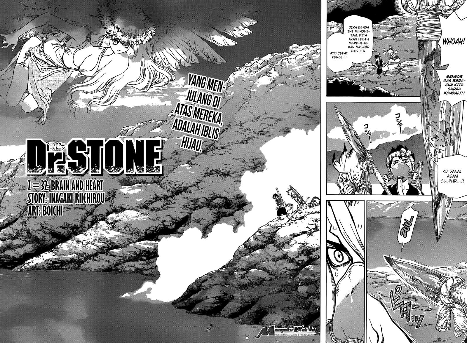 Dr. Stone Chapter 32 - halaman 3