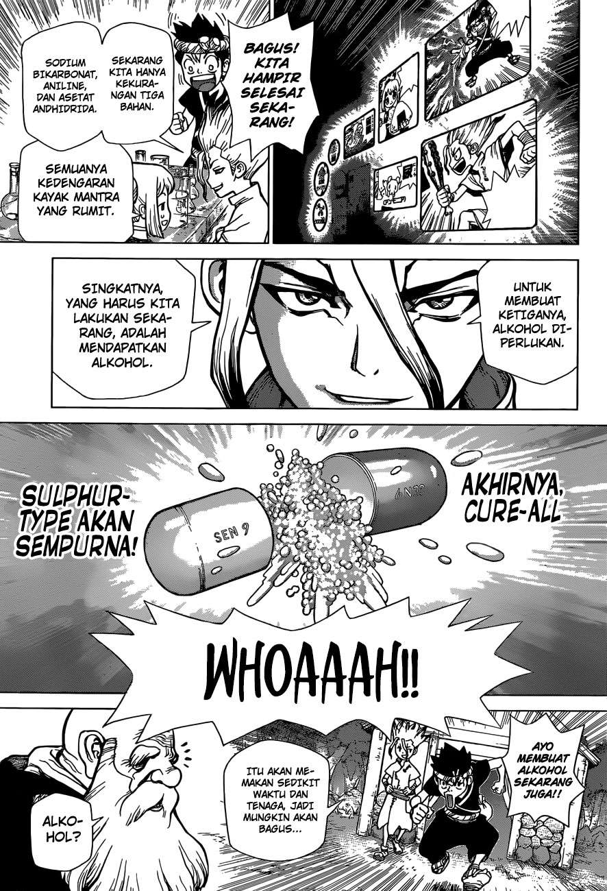 Dr. Stone Chapter 33 - halaman 10