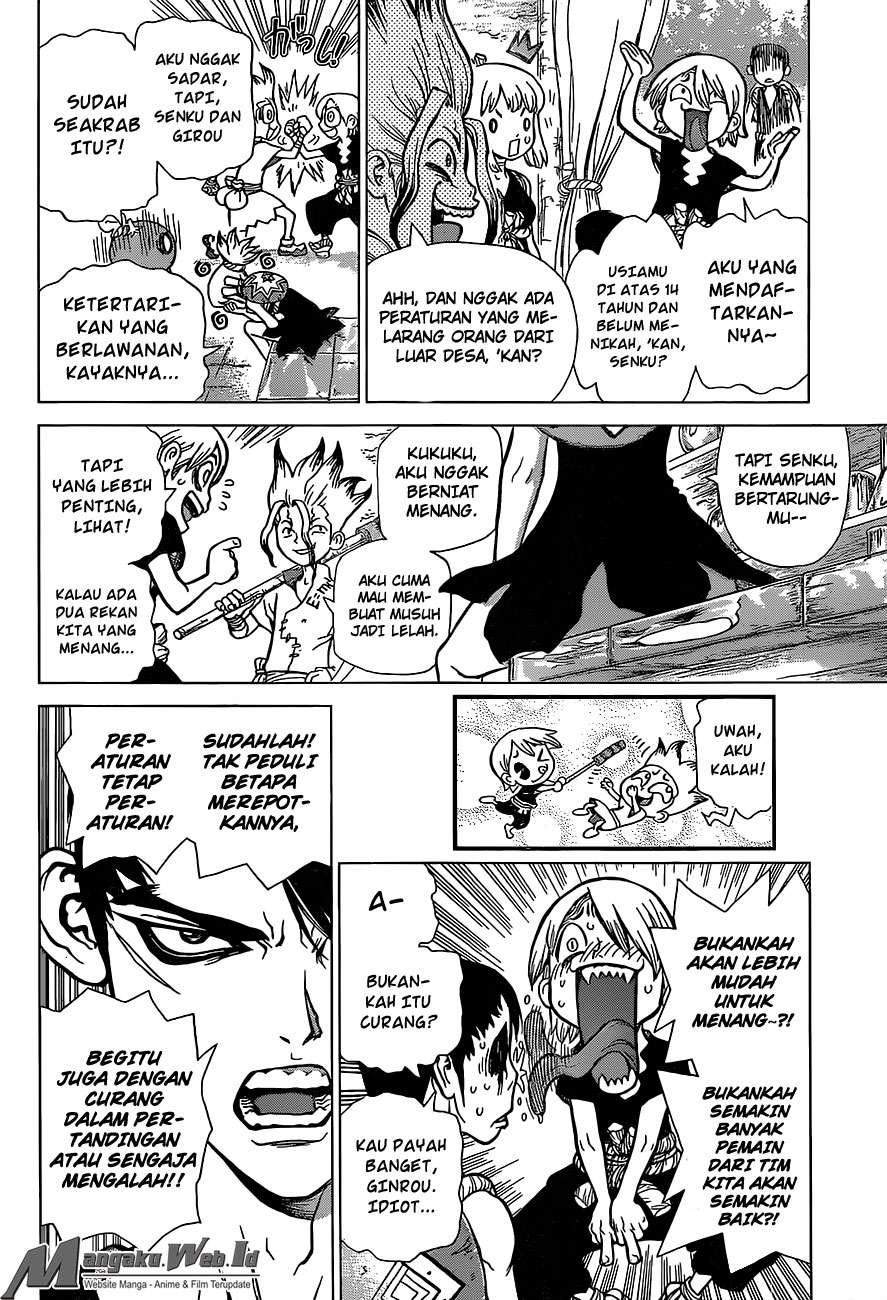 Dr. Stone Chapter 33 - halaman 15