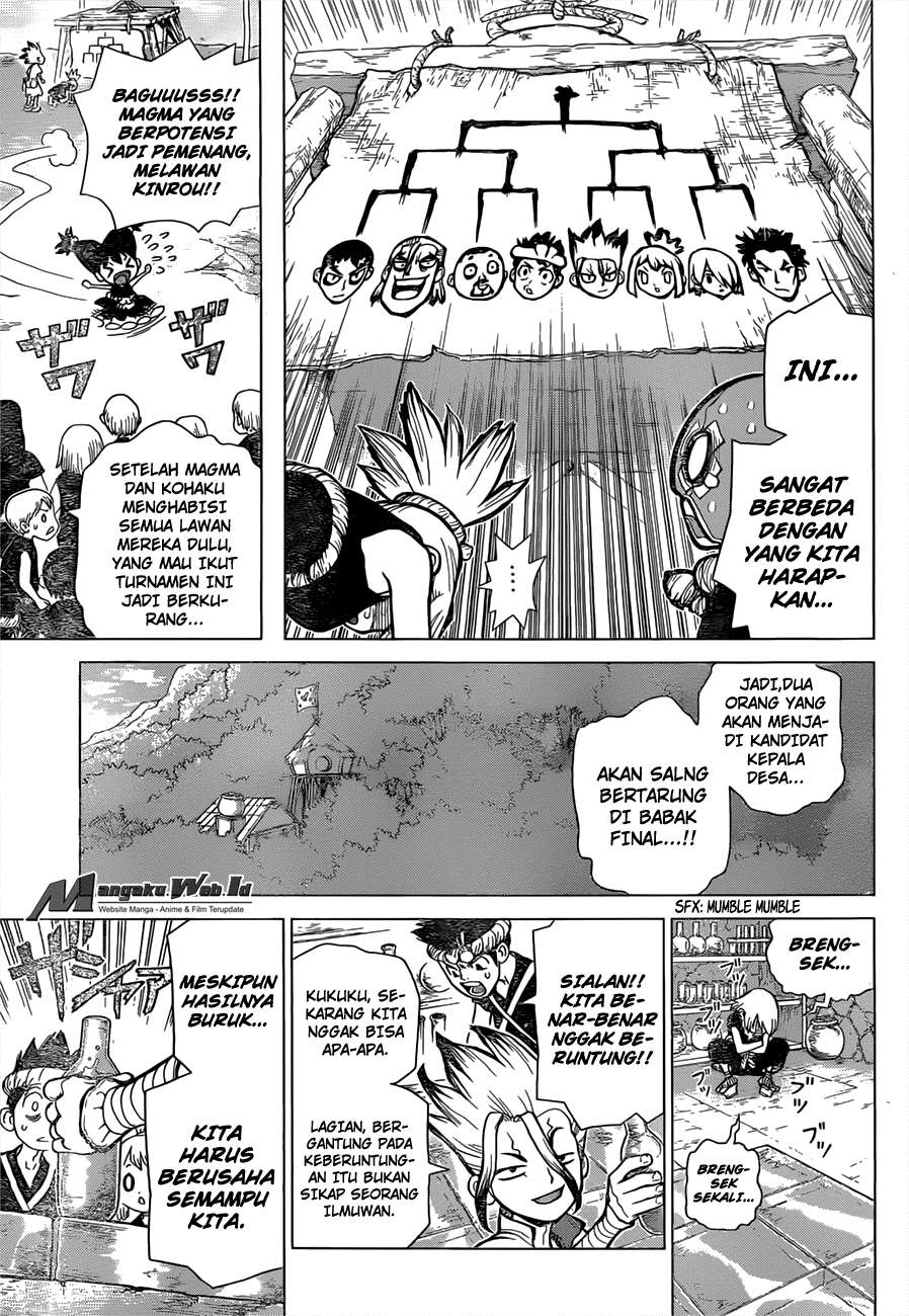 Dr. Stone Chapter 34 - halaman 10