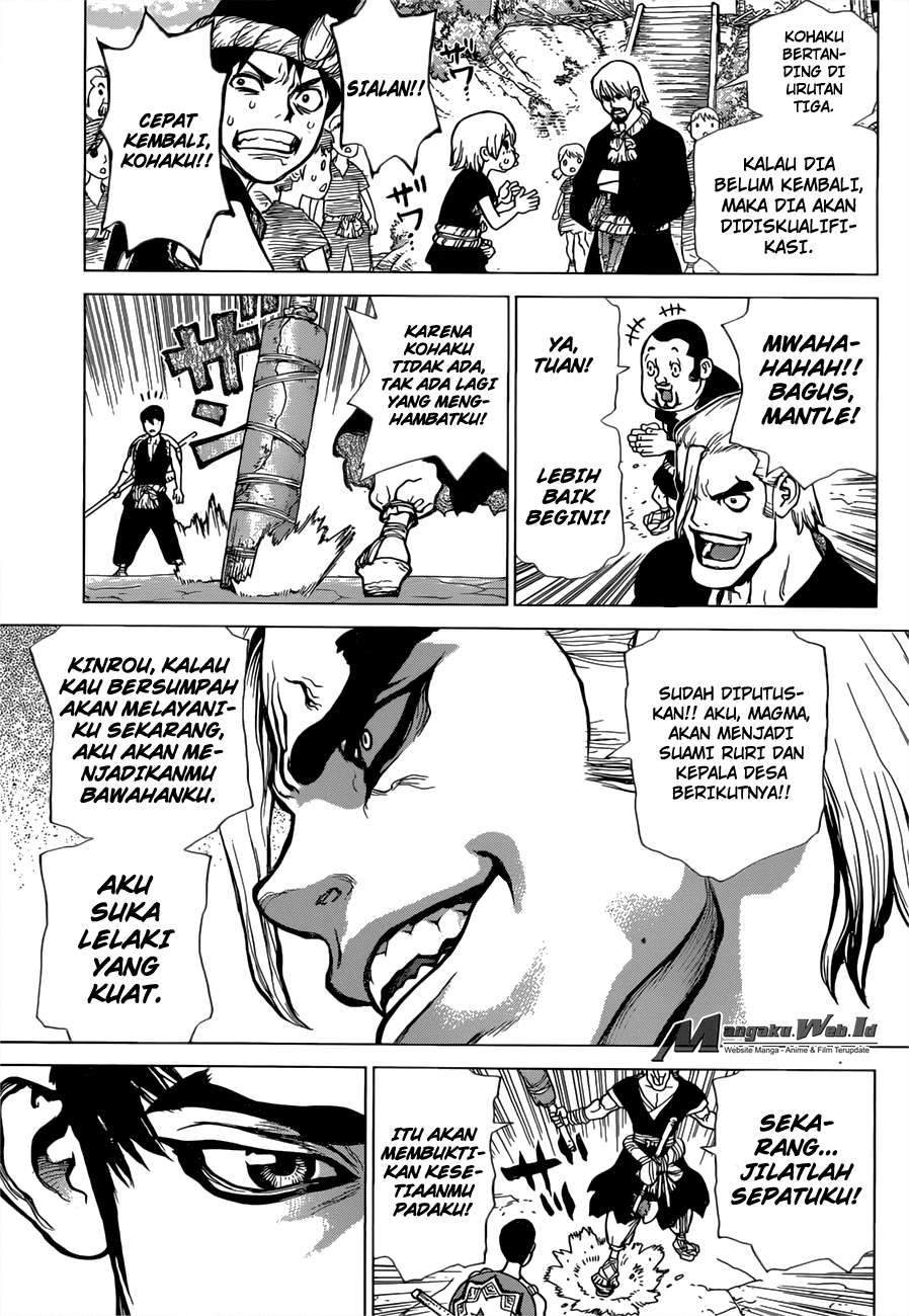 Dr. Stone Chapter 34 - halaman 17