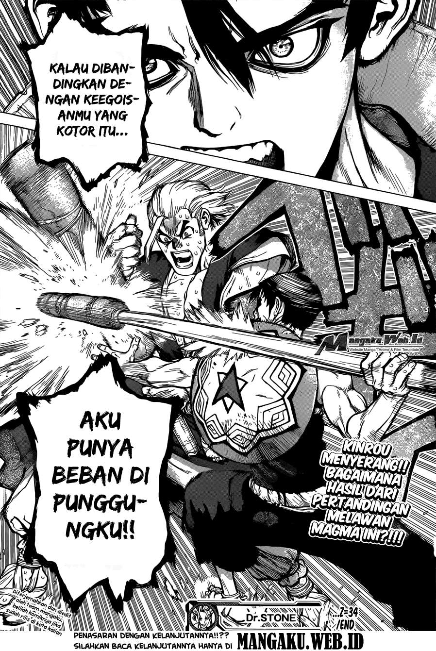 Dr. Stone Chapter 34 - halaman 19