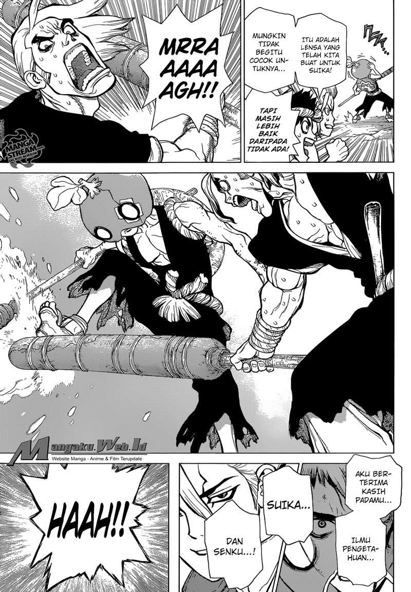 Dr. Stone Chapter 35 - halaman 17
