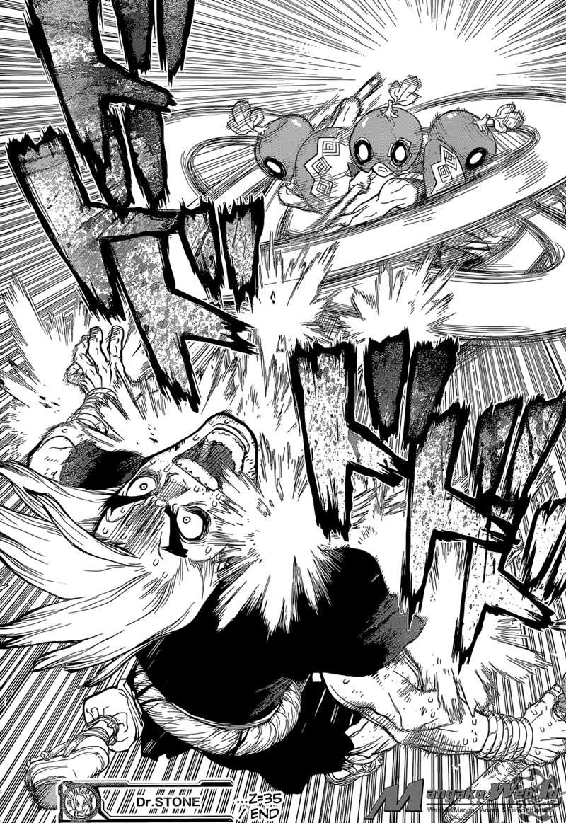 Dr. Stone Chapter 35 - halaman 18