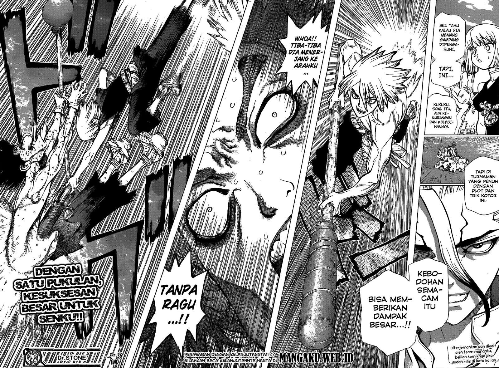 Dr. Stone Chapter 36 - halaman 1