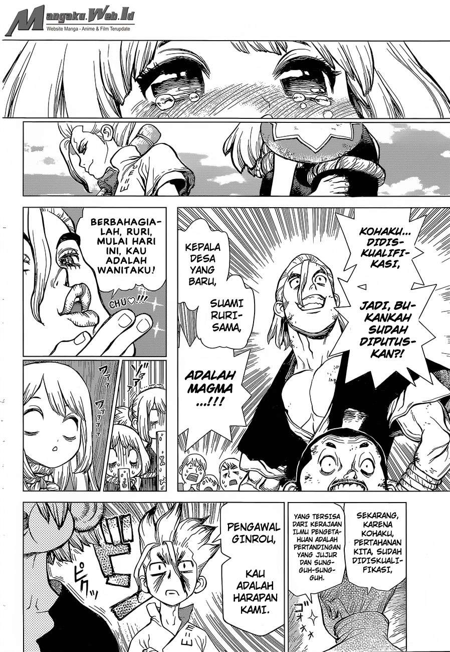 Dr. Stone Chapter 36 - halaman 16