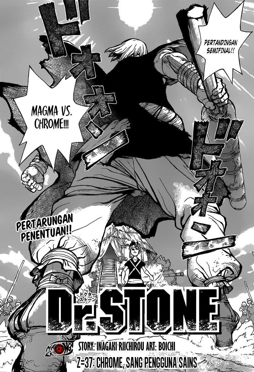 Dr. Stone Chapter 37 - halaman 8