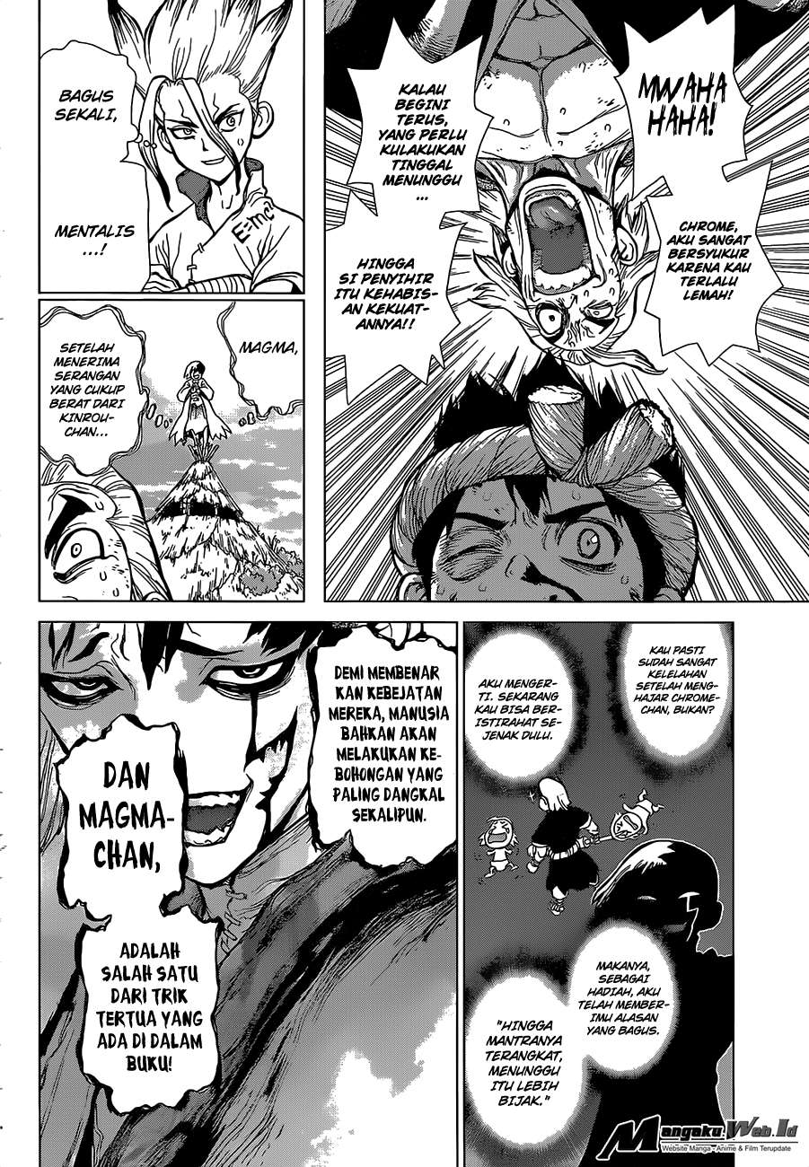 Dr. Stone Chapter 38 - halaman 13