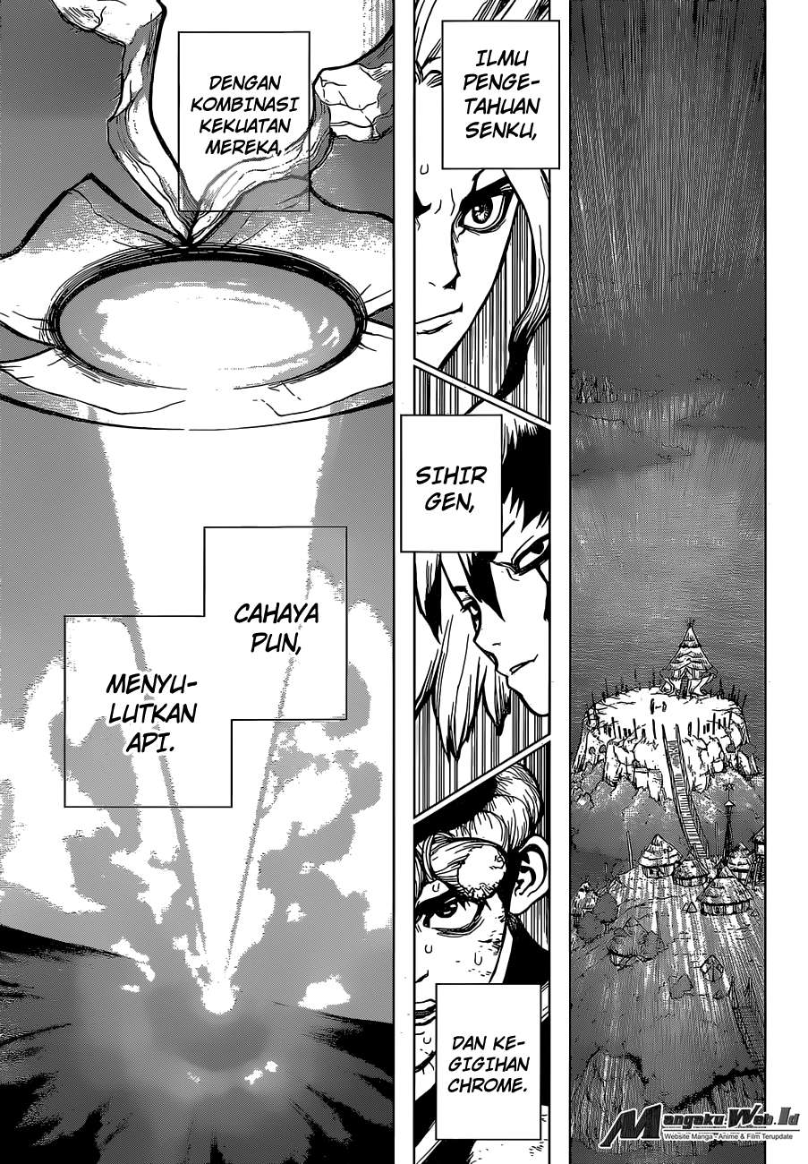 Dr. Stone Chapter 38 - halaman 16