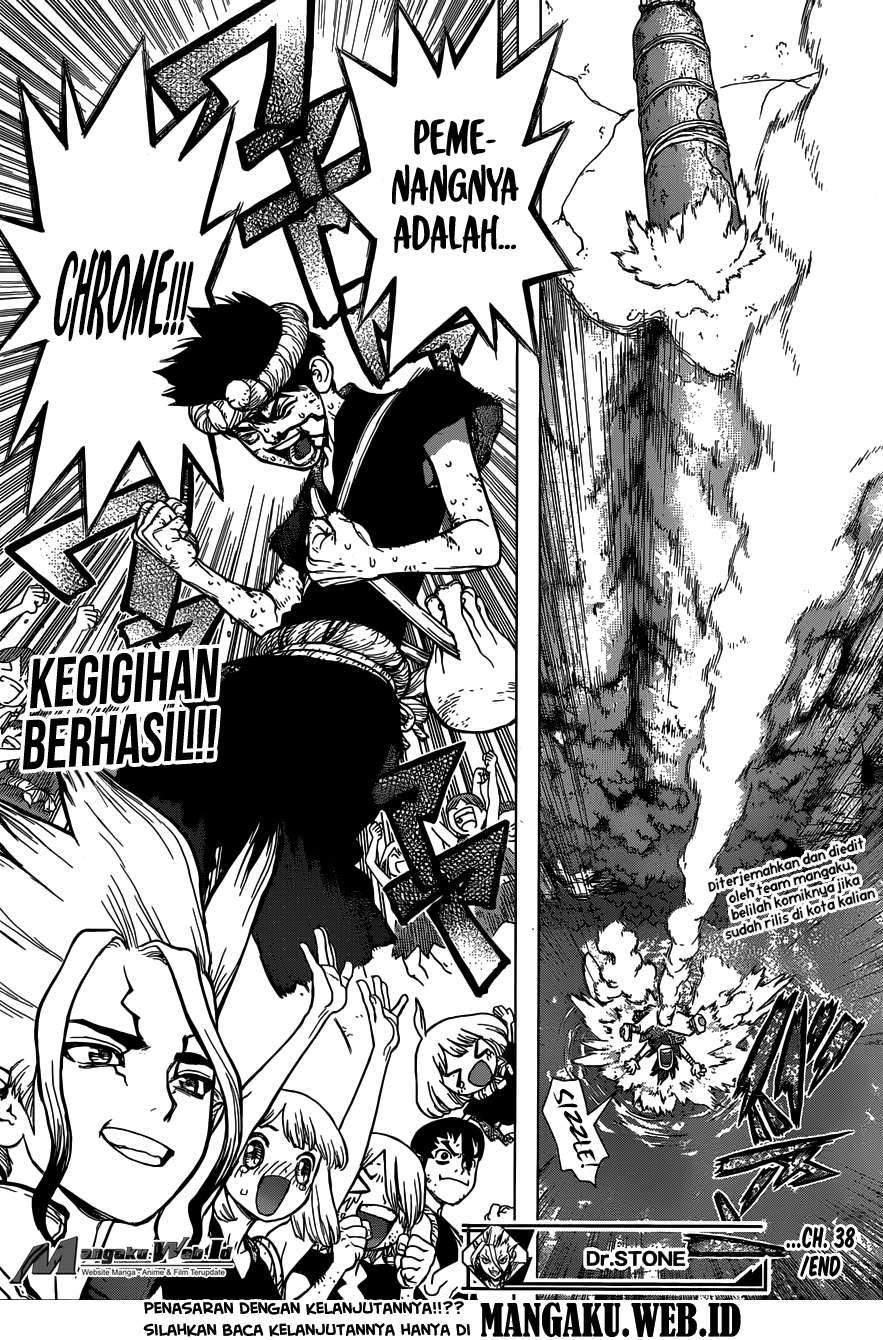 Dr. Stone Chapter 38 - halaman 20