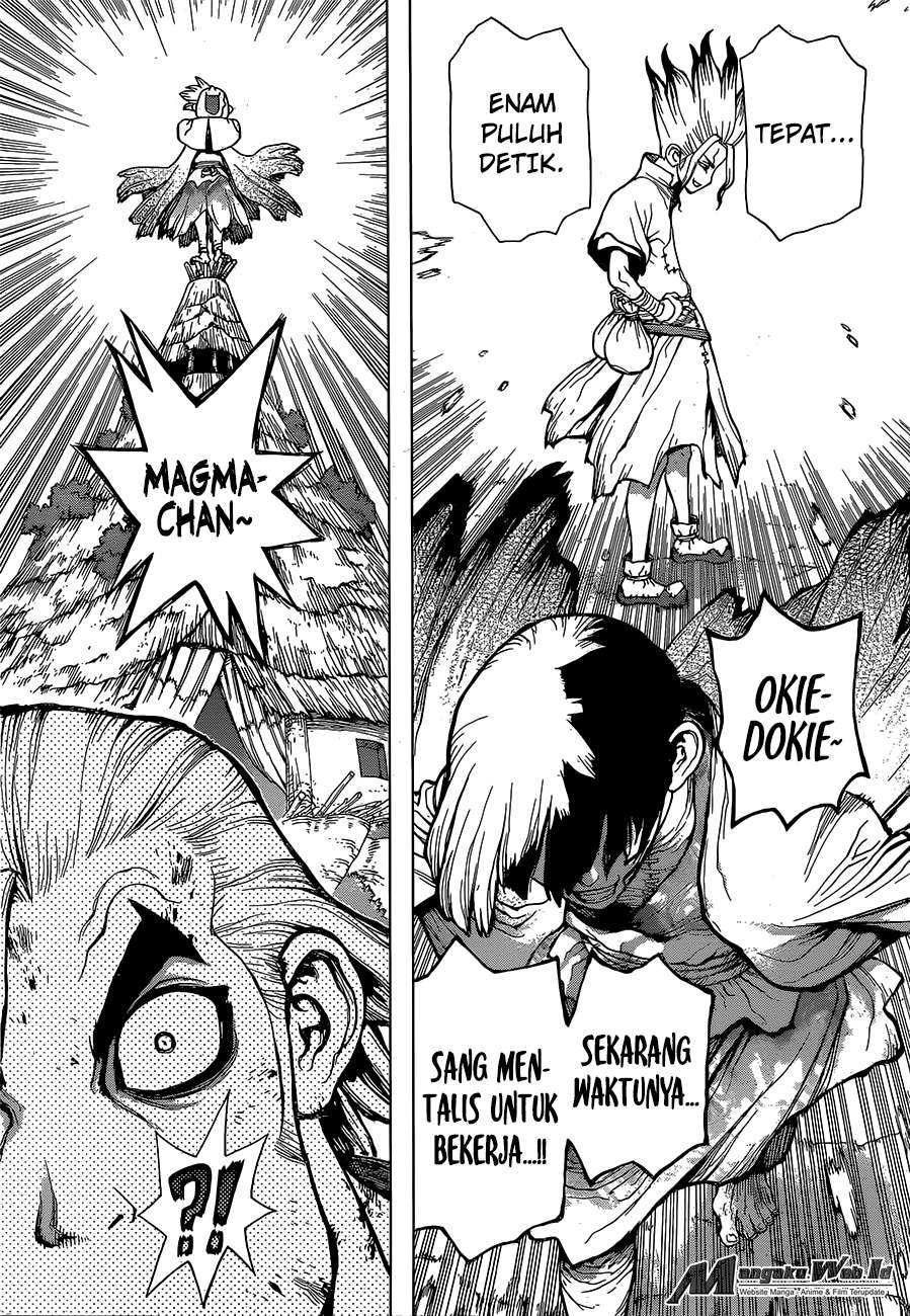 Dr. Stone Chapter 38 - halaman 8