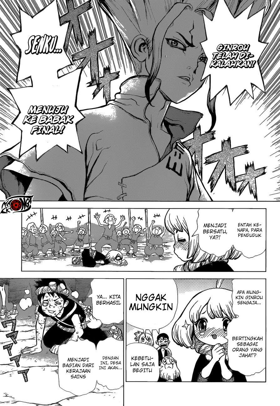 Dr. Stone Chapter 39 - halaman 15