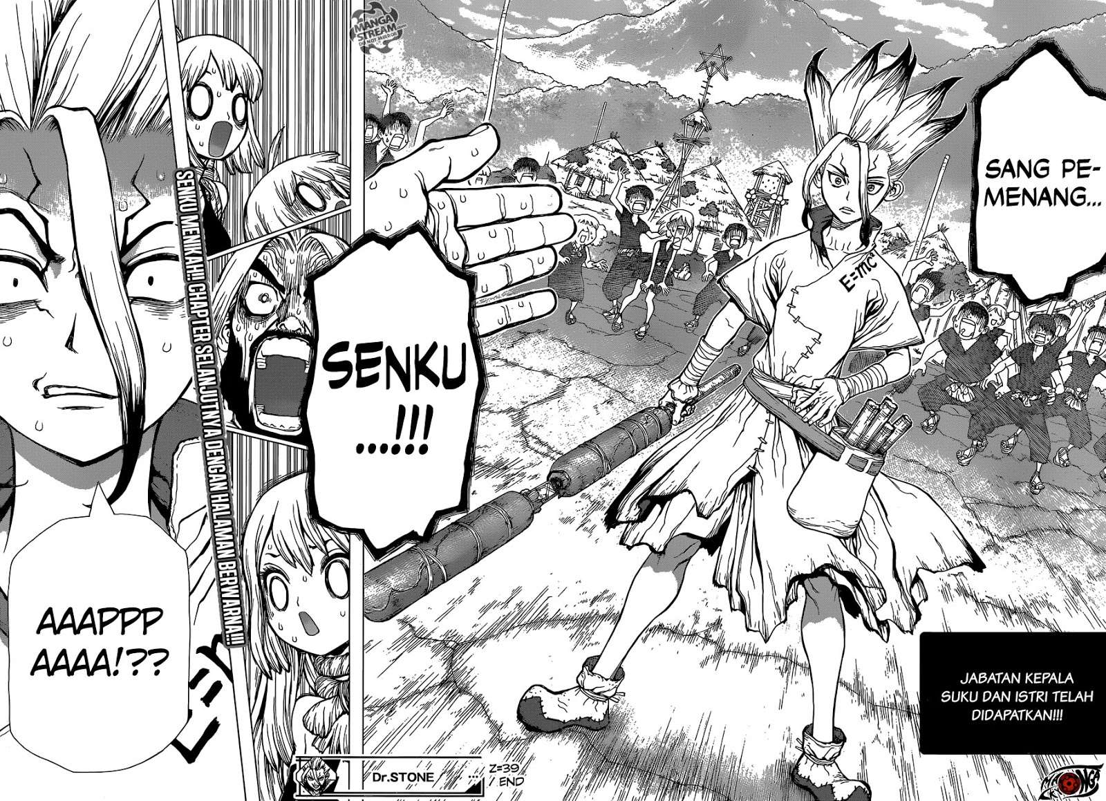 Dr. Stone Chapter 39 - halaman 18