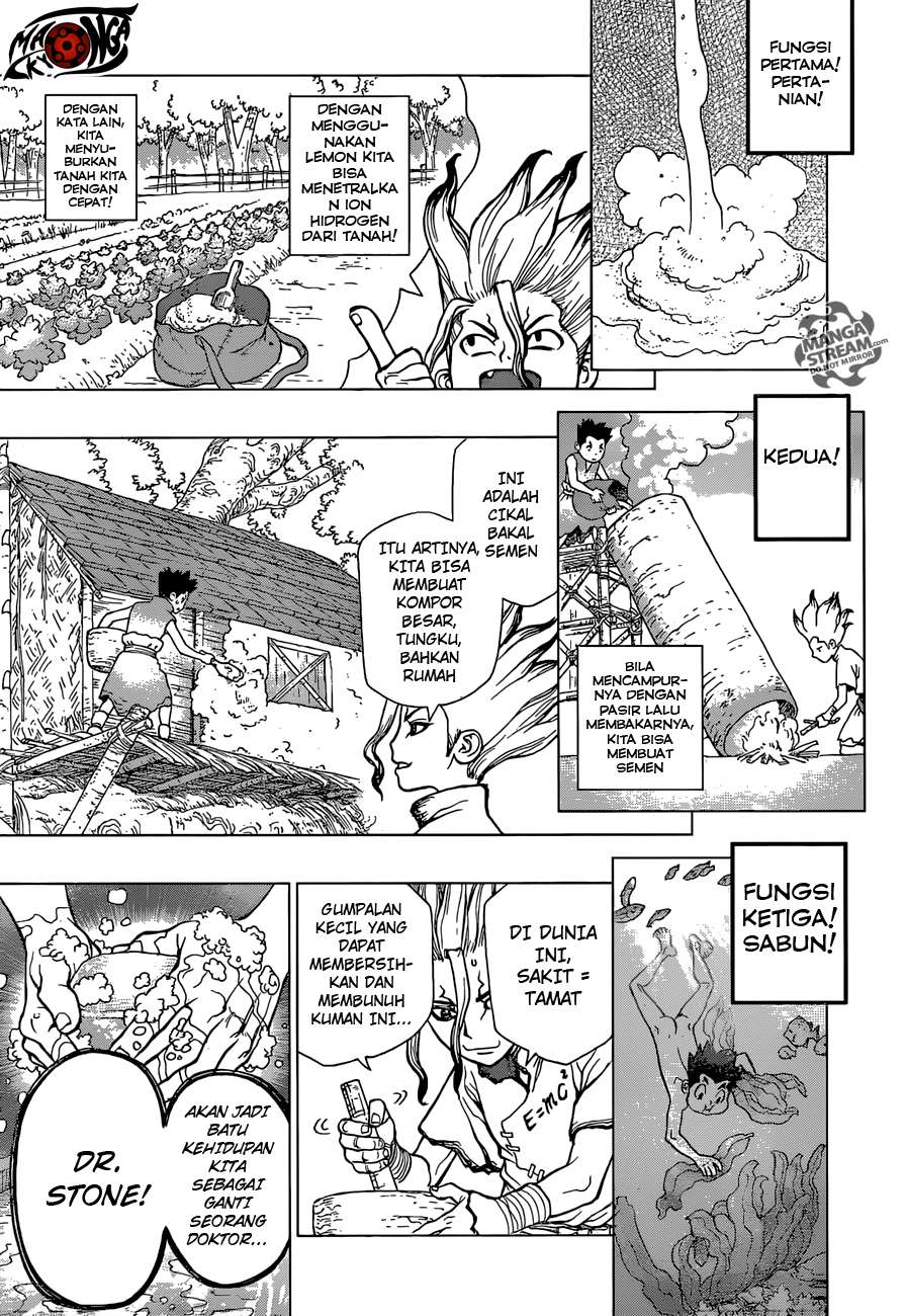 Dr. Stone Chapter 4 - halaman 11