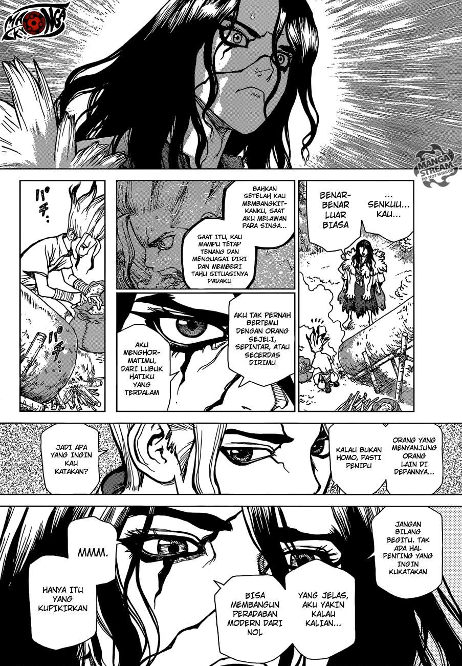 Dr. Stone Chapter 4 - halaman 12