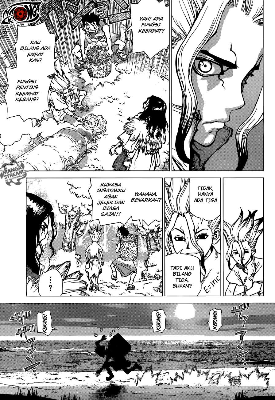 Dr. Stone Chapter 4 - halaman 13