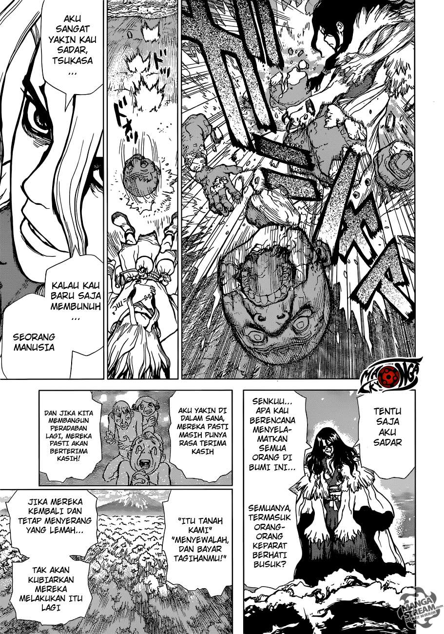 Dr. Stone Chapter 4 - halaman 15