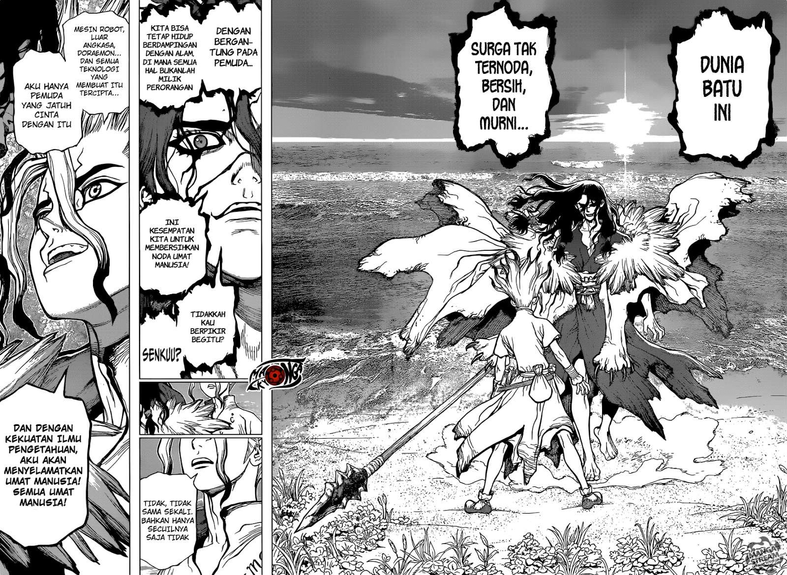 Dr. Stone Chapter 4 - halaman 16
