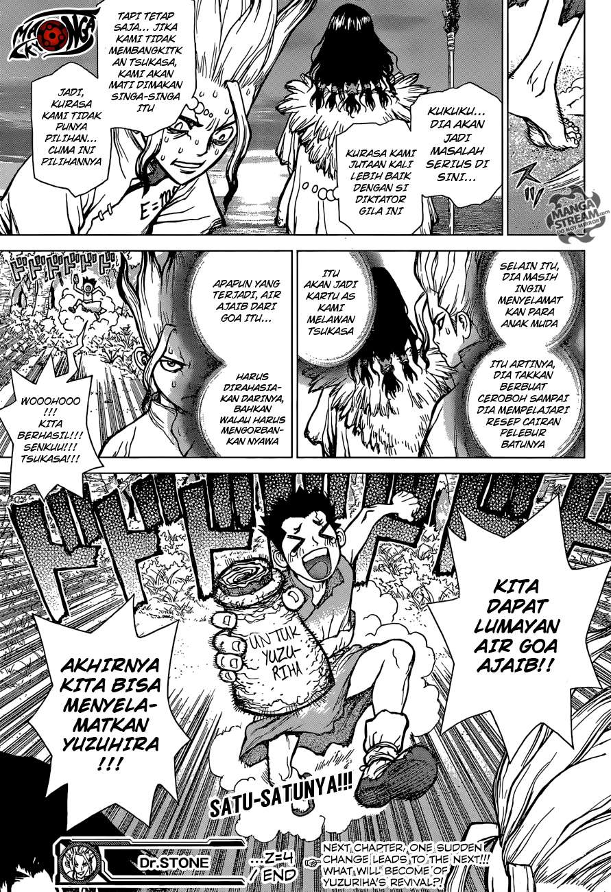 Dr. Stone Chapter 4 - halaman 18