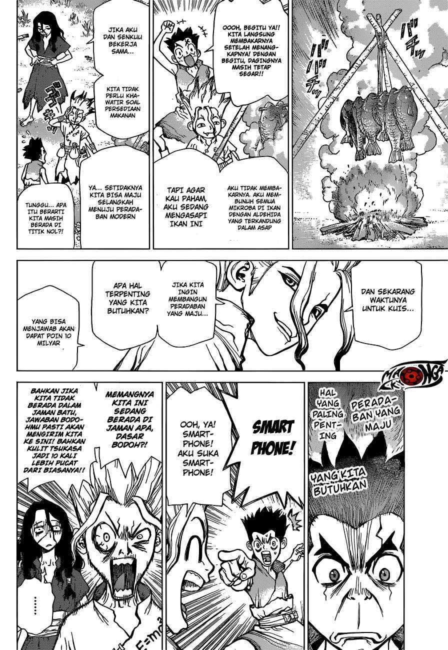 Dr. Stone Chapter 4 - halaman 8