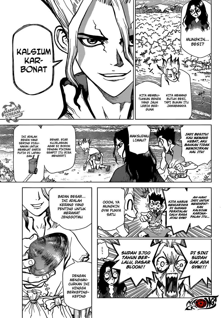 Dr. Stone Chapter 4 - halaman 9