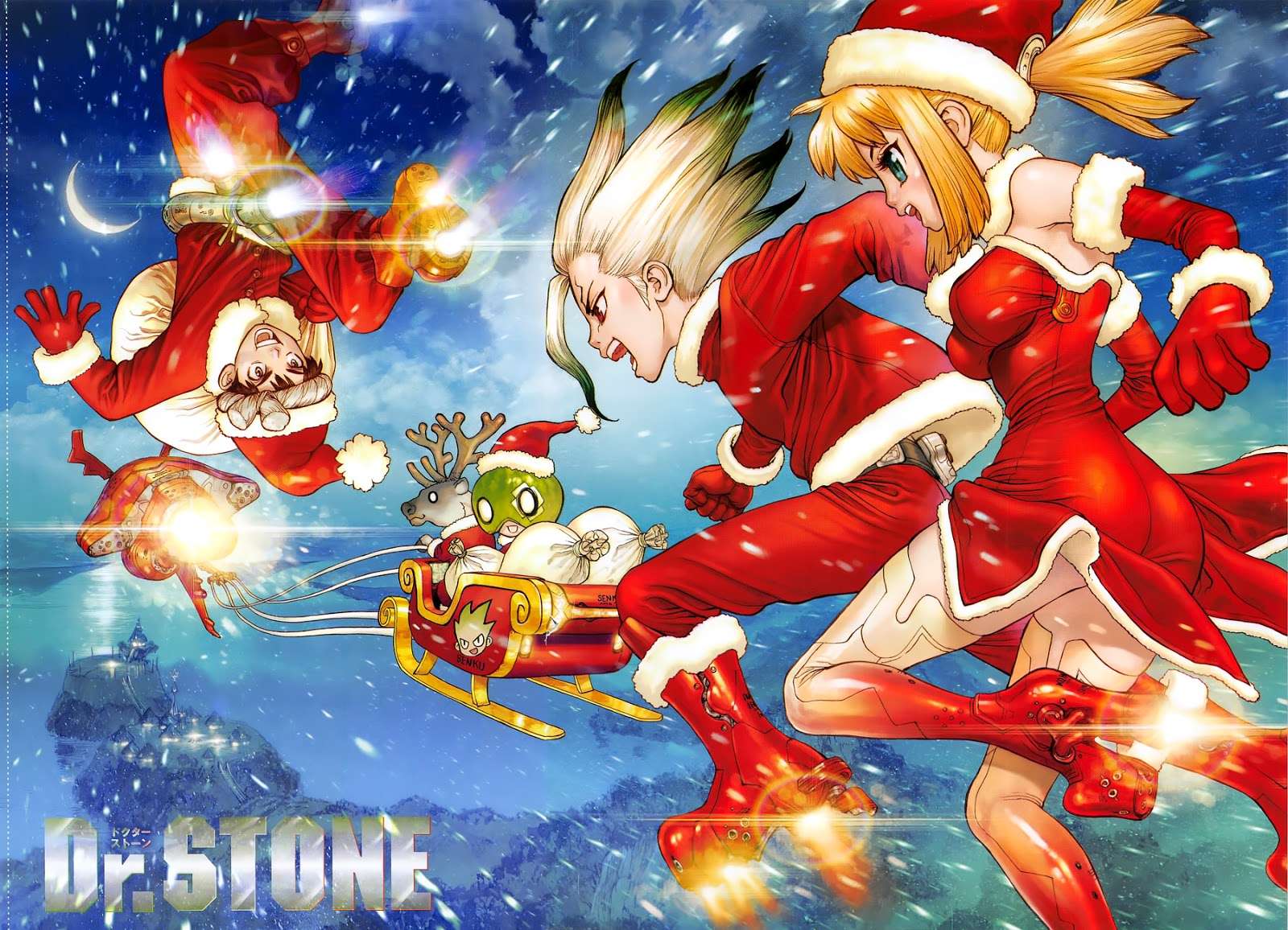 Dr. Stone Chapter 40 - halaman 1