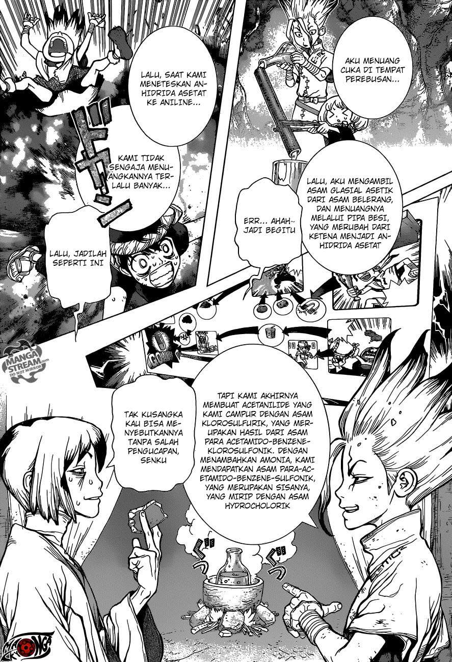 Dr. Stone Chapter 40 - halaman 16