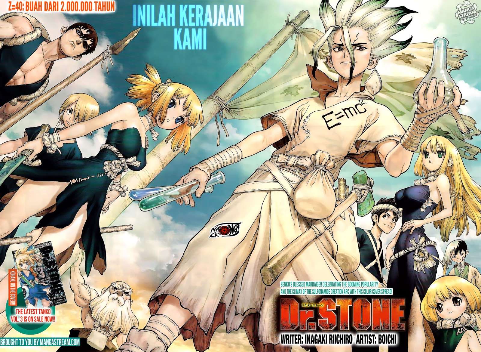 Dr. Stone Chapter 40 - halaman 3