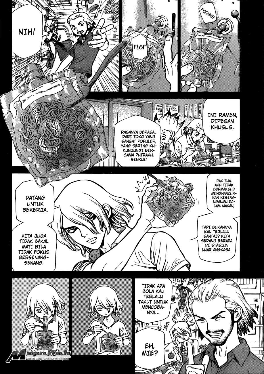 Dr. Stone Chapter 43 - halaman 10