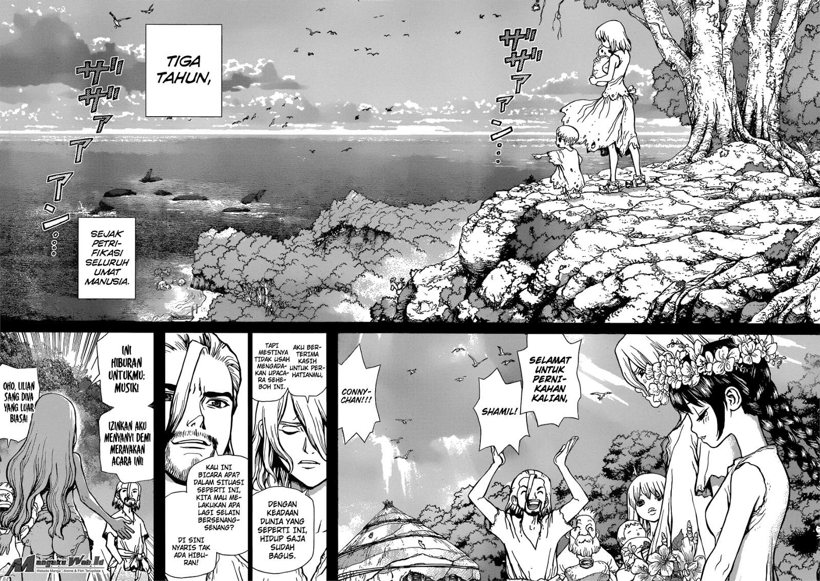 Dr. Stone Chapter 44 - halaman 15