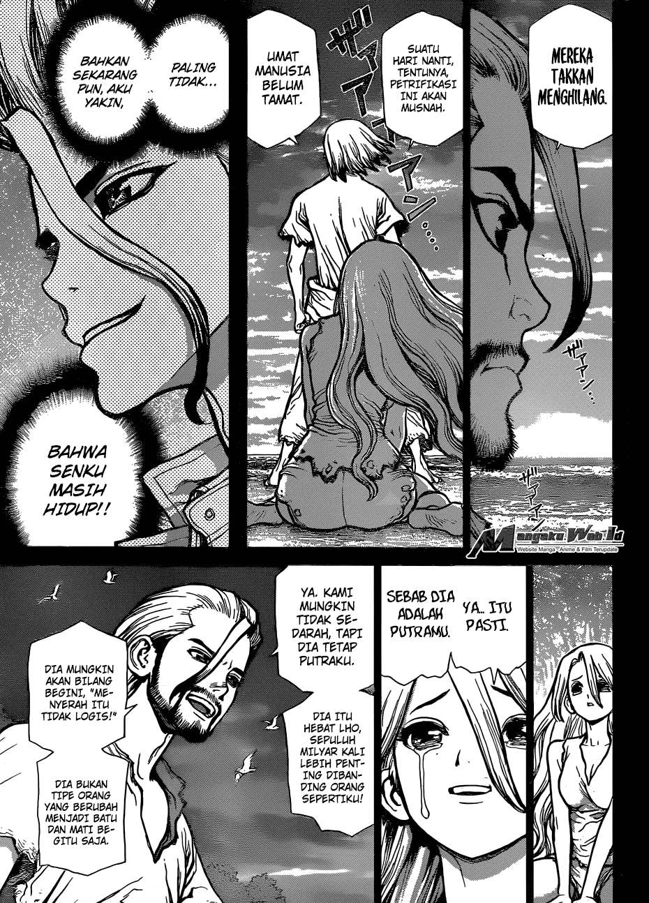 Dr. Stone Chapter 44 - halaman 17