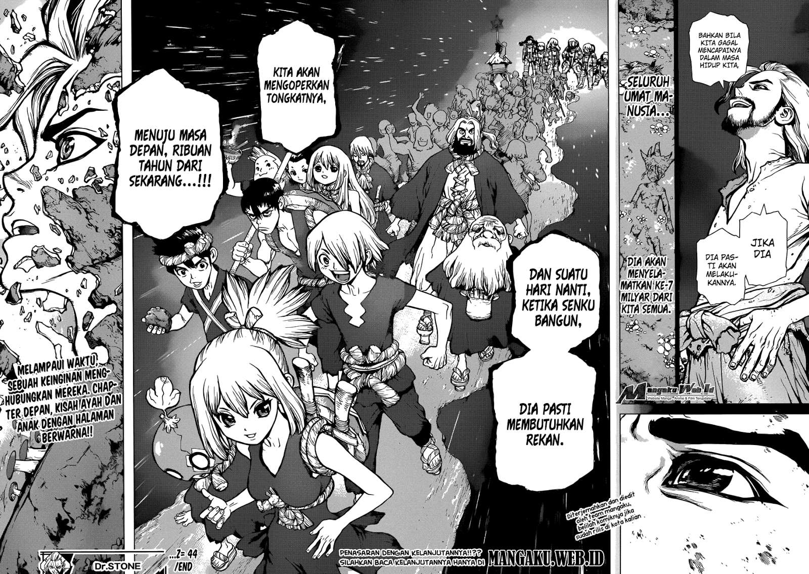Dr. Stone Chapter 44 - halaman 18