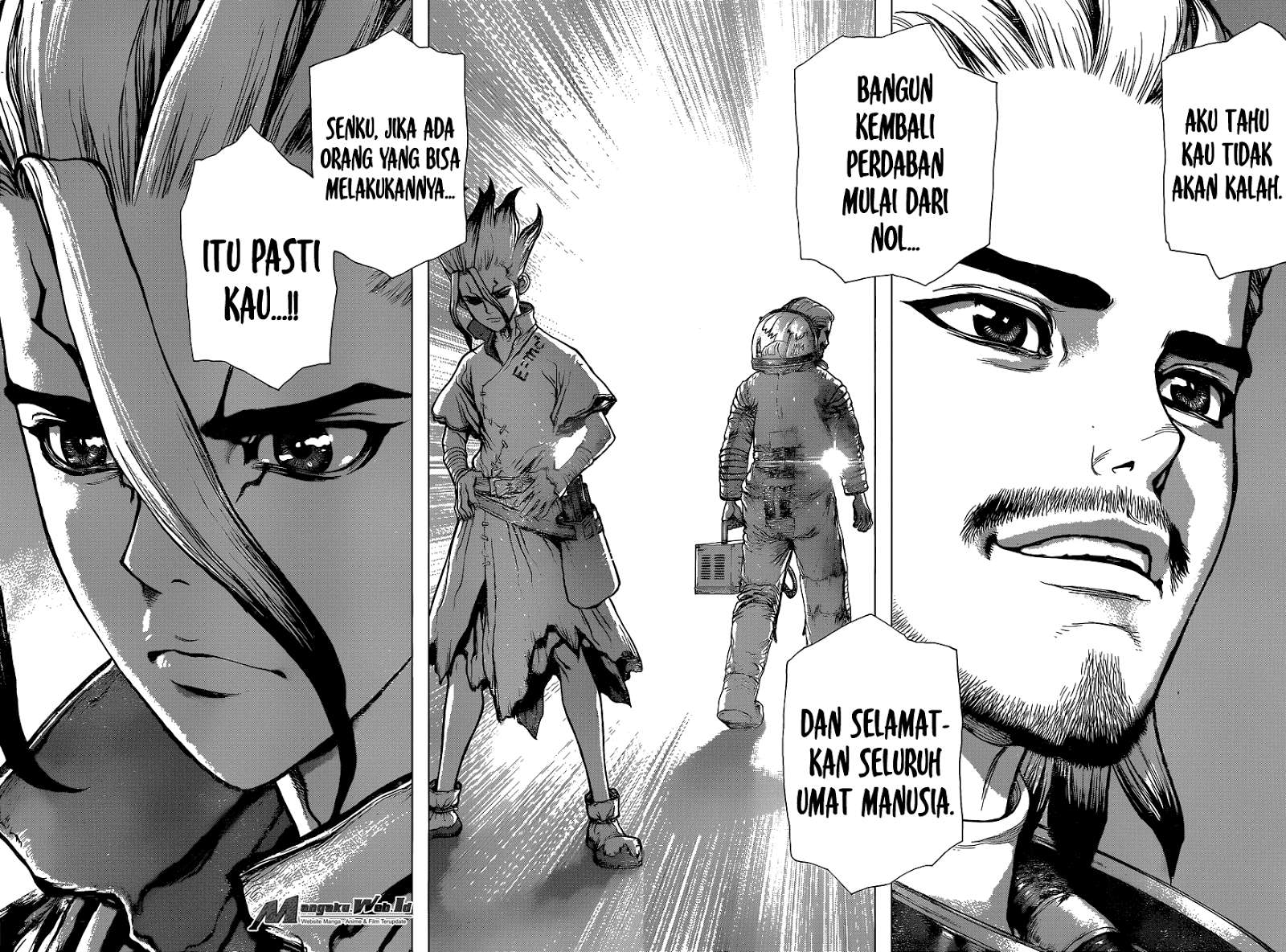 Dr. Stone Chapter 45 - halaman 13