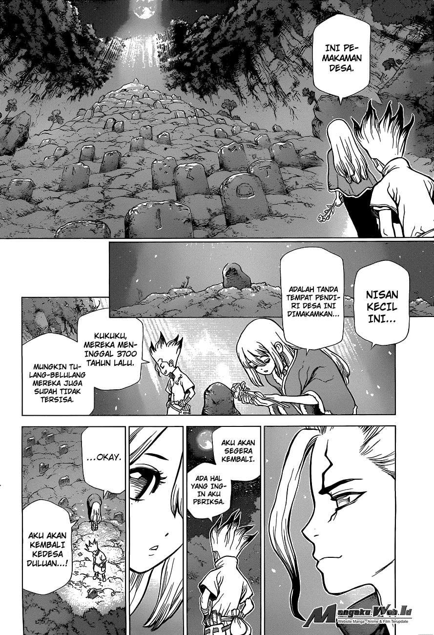 Dr. Stone Chapter 45 - halaman 14