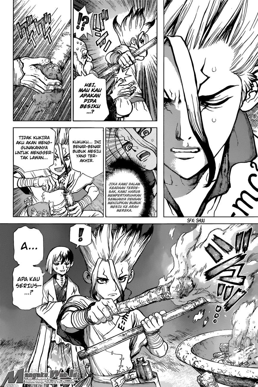 Dr. Stone Chapter 46 - halaman 14