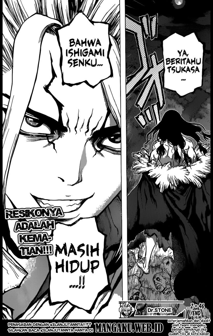 Dr. Stone Chapter 46 - halaman 19