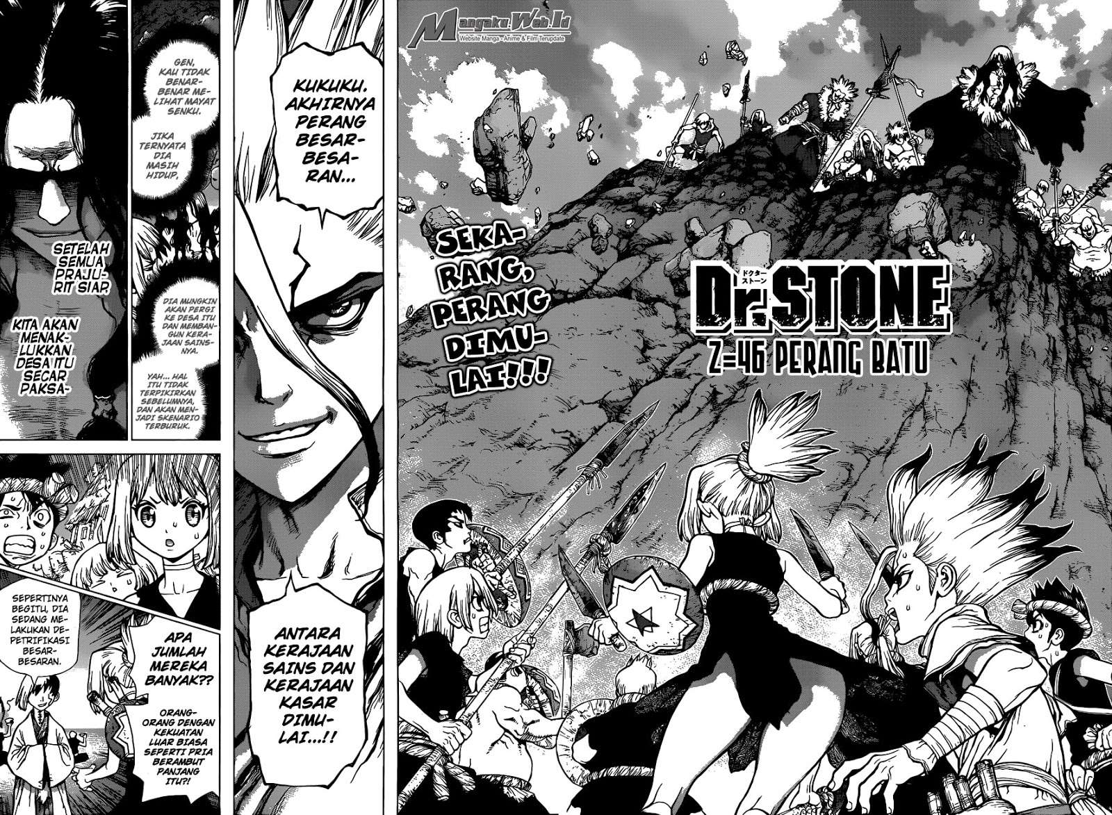 Dr. Stone Chapter 46 - halaman 3