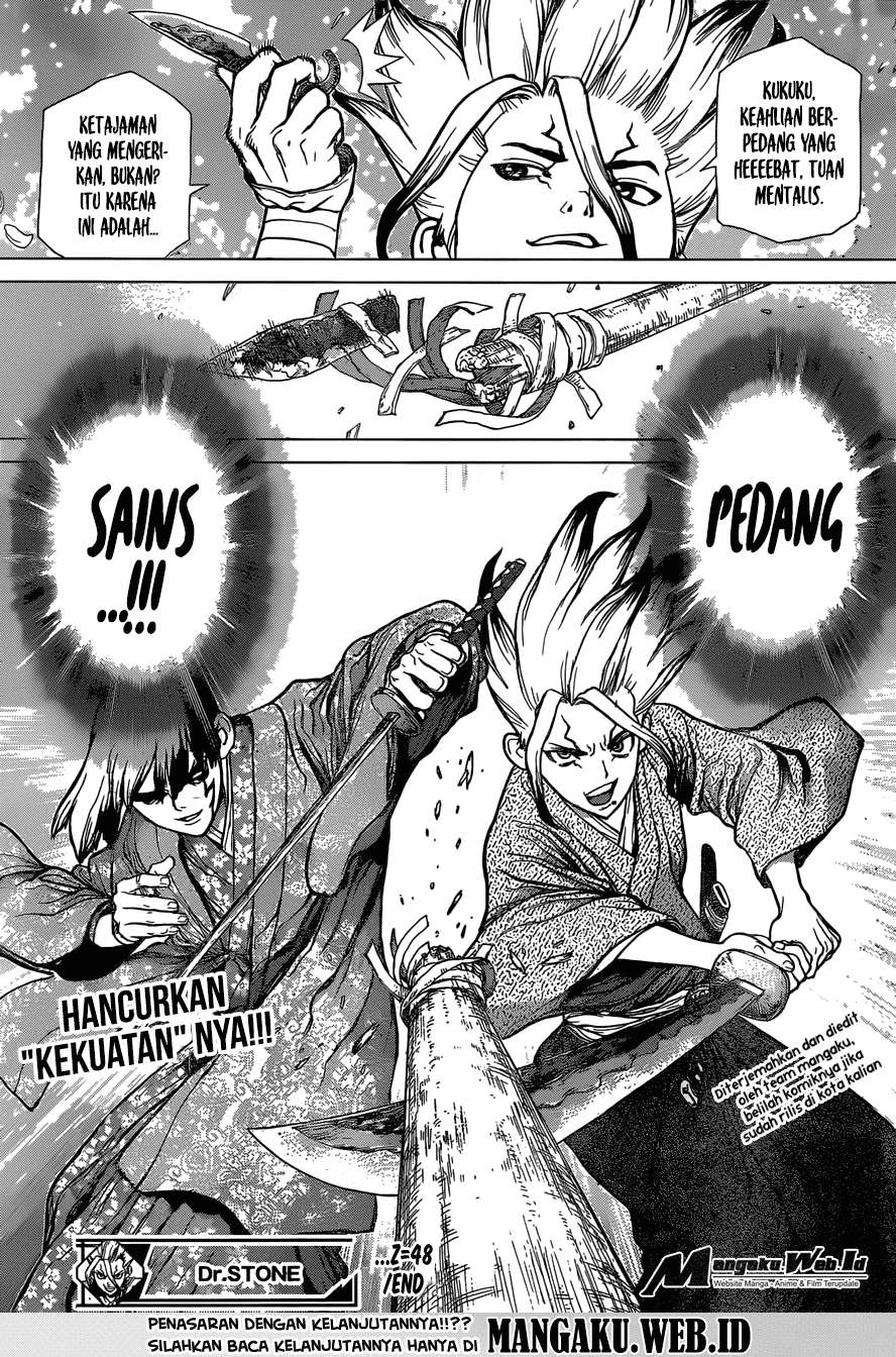 Dr. Stone Chapter 48 - halaman 20