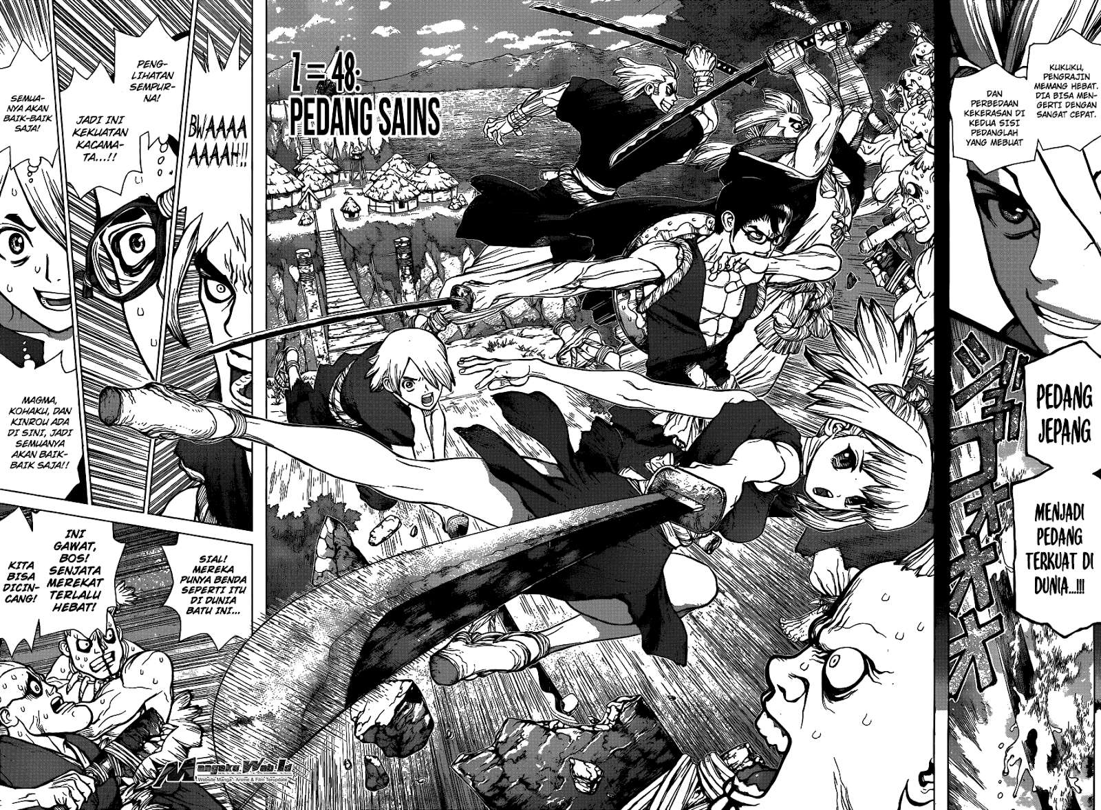 Dr. Stone Chapter 48 - halaman 5