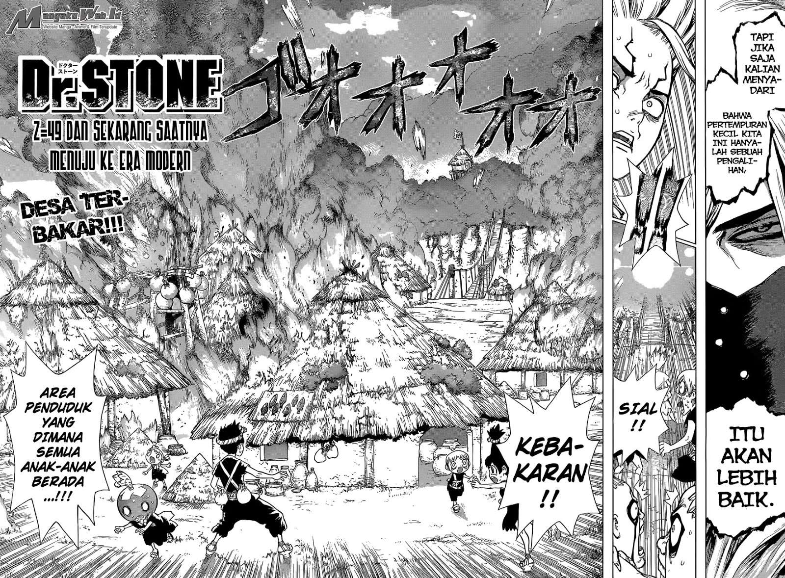 Dr. Stone Chapter 49 - halaman 3
