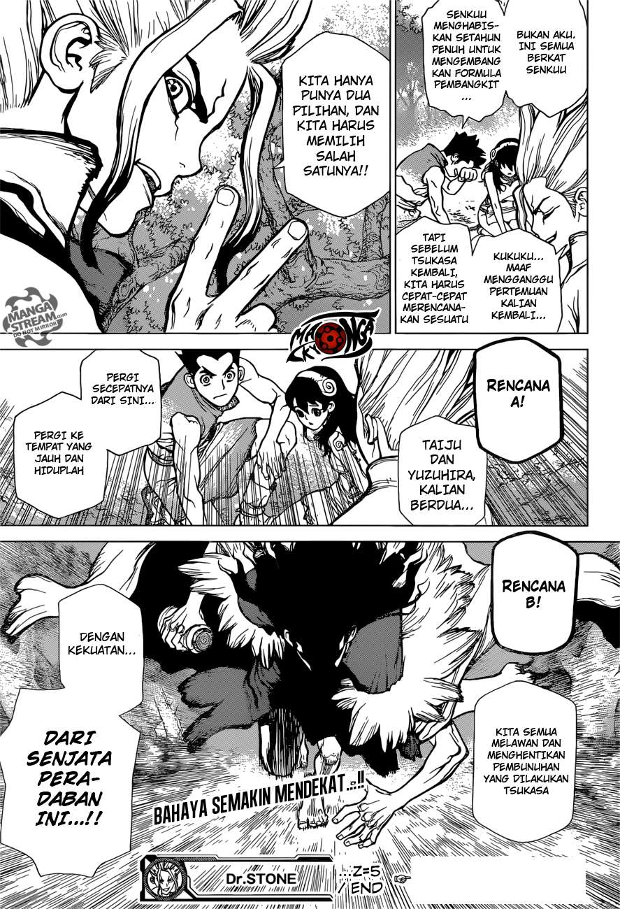 Dr. Stone Chapter 5 - halaman 18