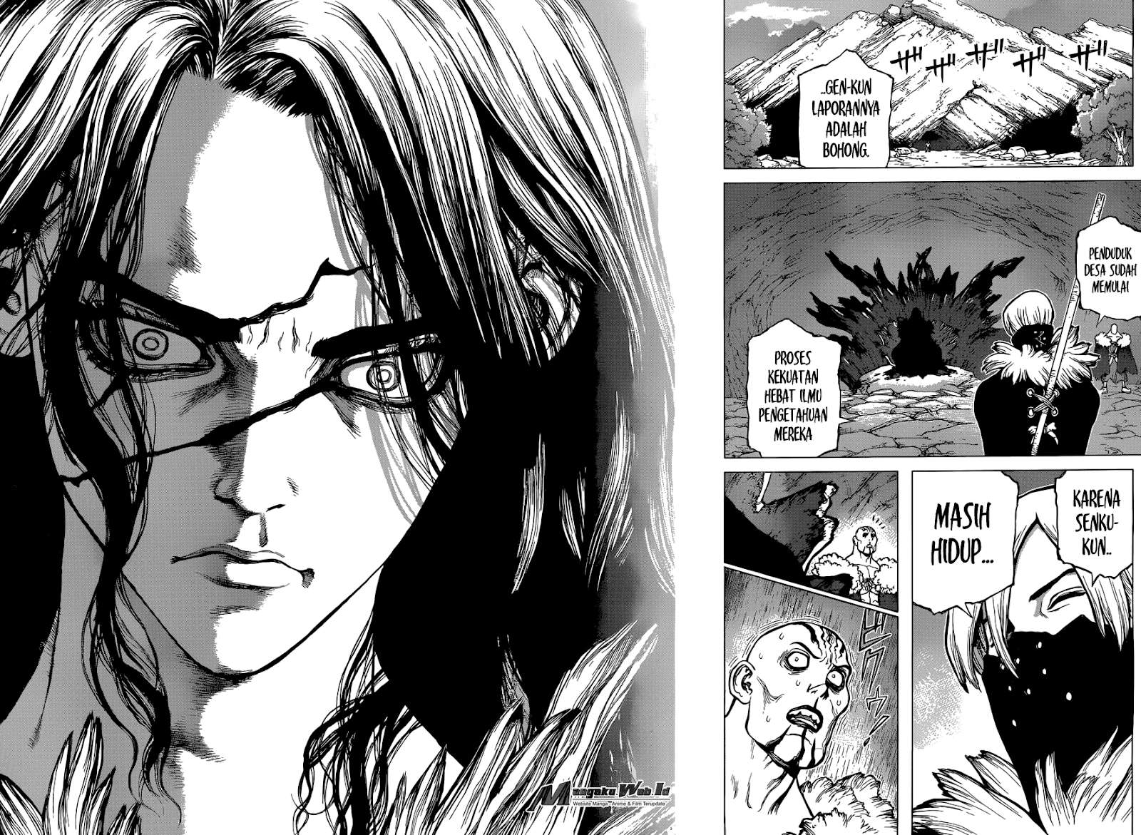 Dr. Stone Chapter 50 - halaman 10