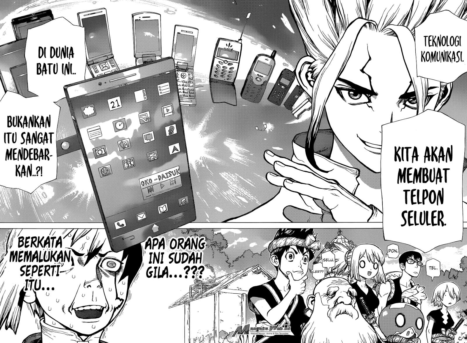 Dr. Stone Chapter 50 - halaman 13