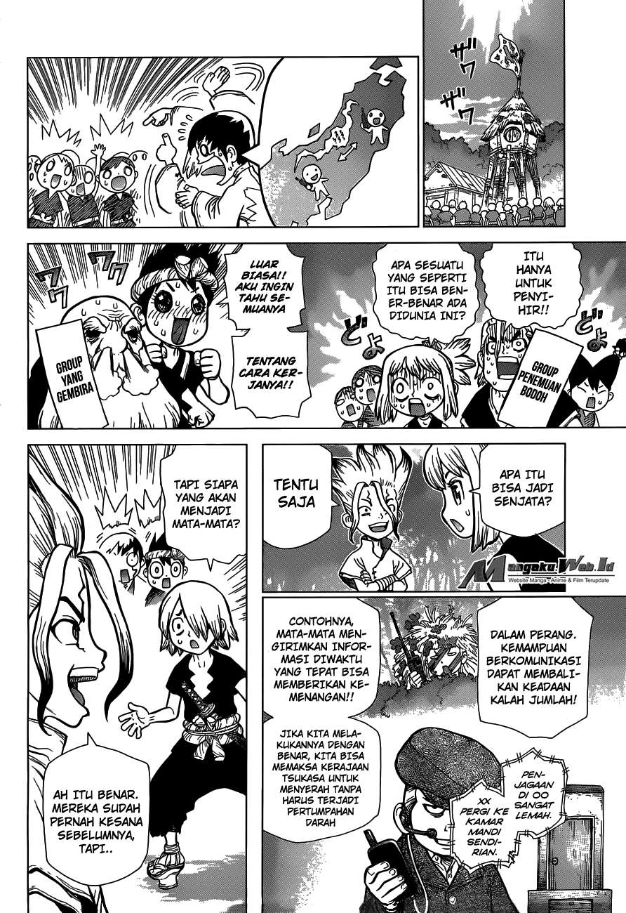 Dr. Stone Chapter 50 - halaman 14