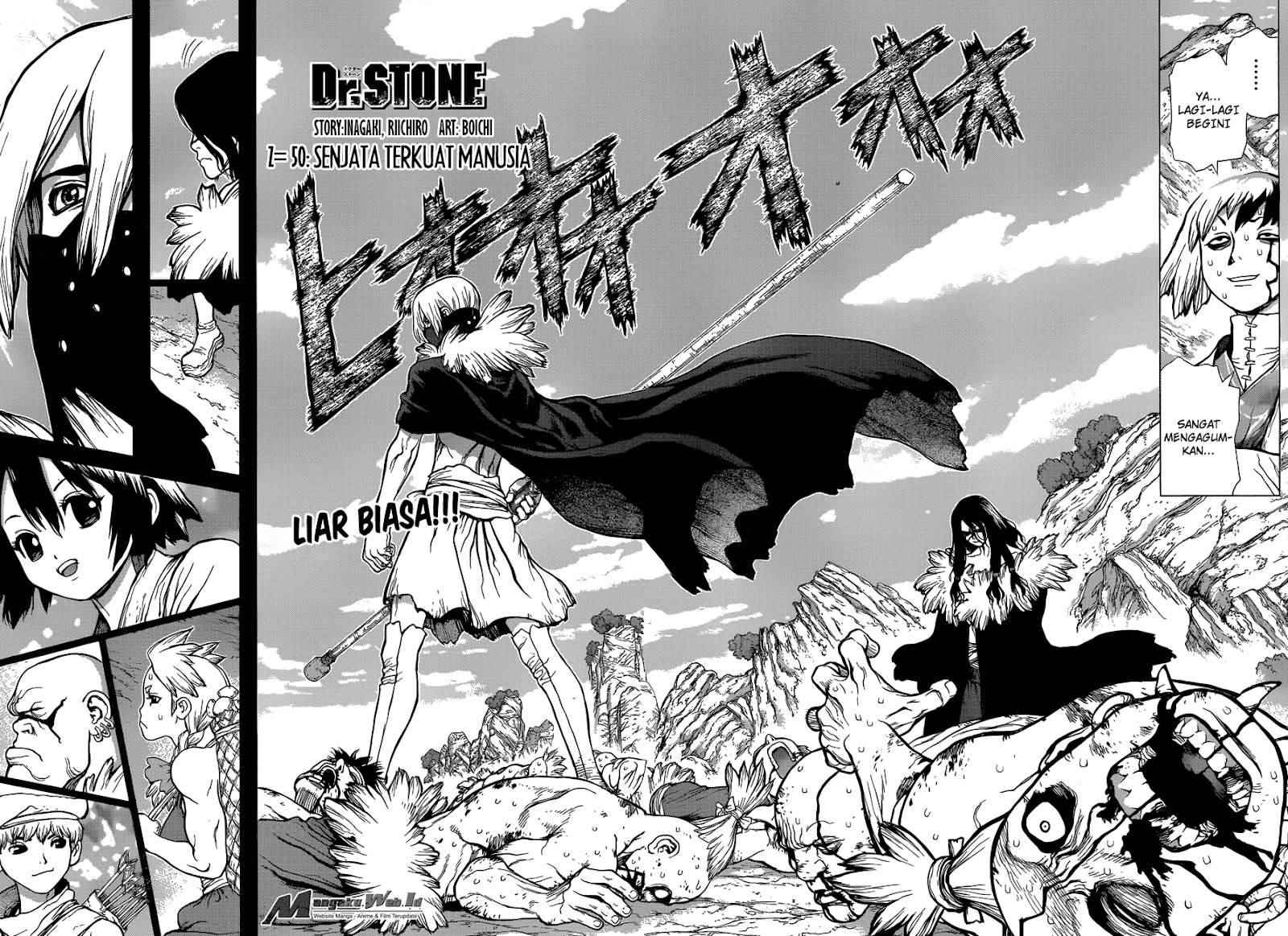 Dr. Stone Chapter 50 - halaman 4